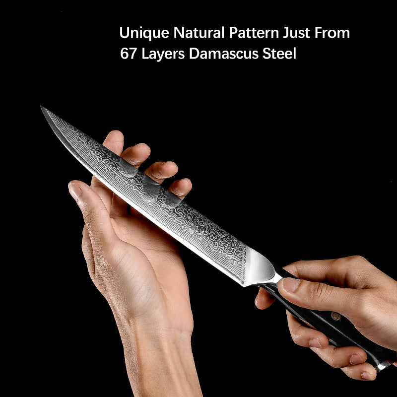 AMSZL 10 inch Damascus Carving Knife DM-GS006-2