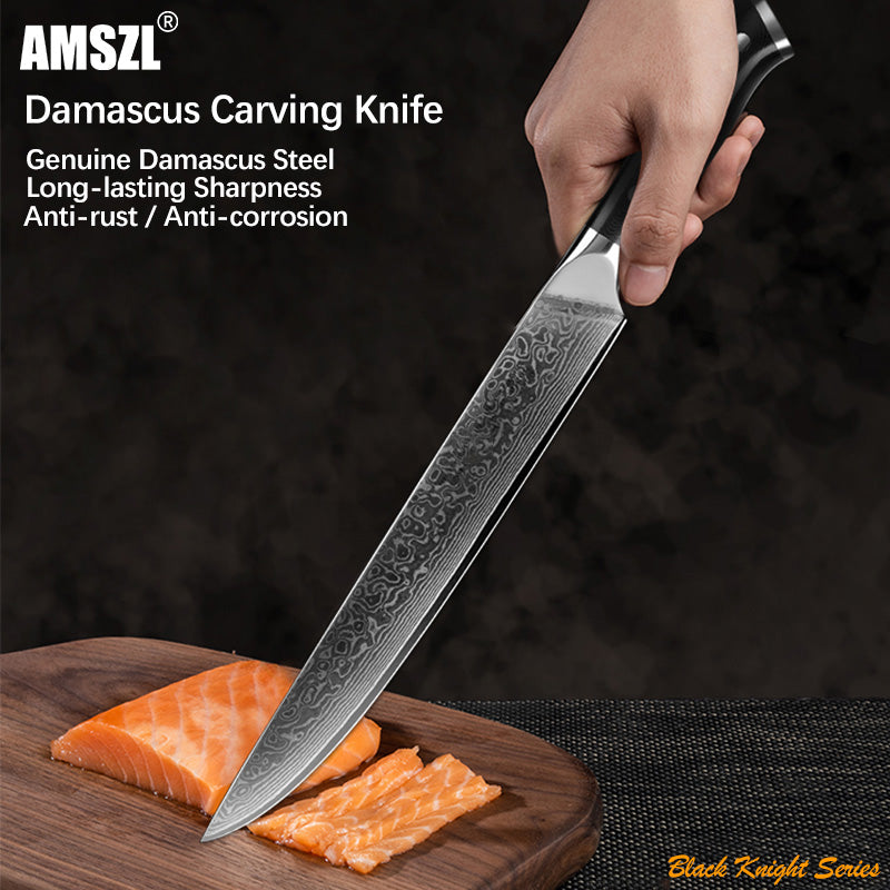 AMSZL 10 inch Damascus Carving Knife DM-GS006-2