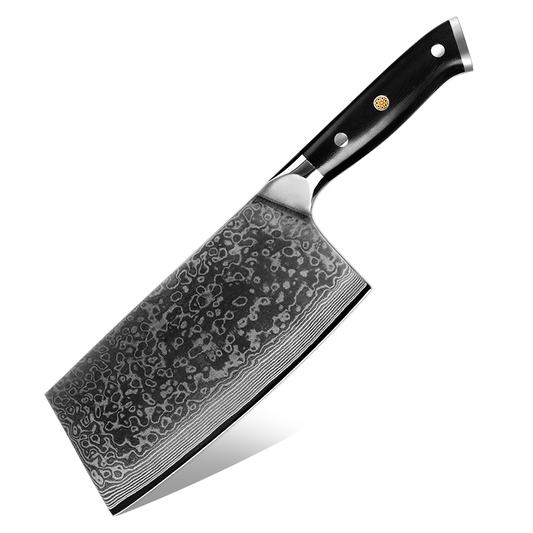 AMSZL 7 inch Damascus Cleaver DM-GS001-1