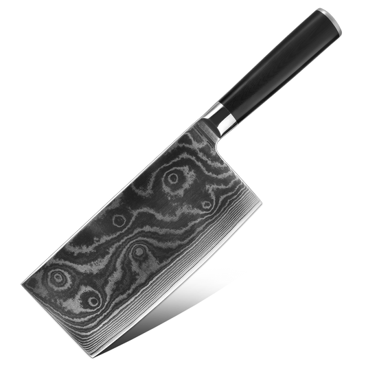 AMSZL 7 inch Damascus Cleaver DM-GS001